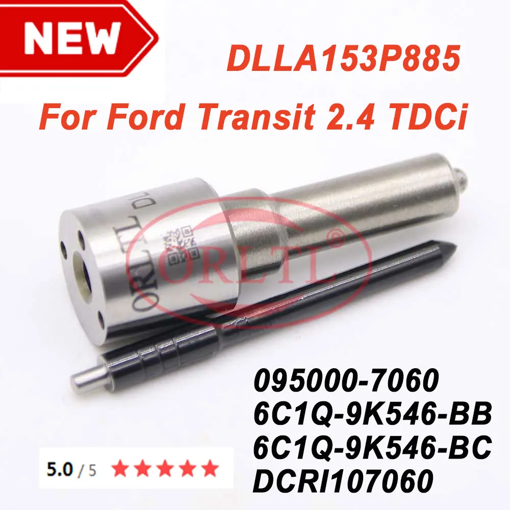 ORLTL DLLA153P885 Common Rail Diesel Injector Nozzle DLLA 153P885 For Ford Transit Oem 6C1Q-9K546-BC 6C1Q-9K546-BC DCRI107060