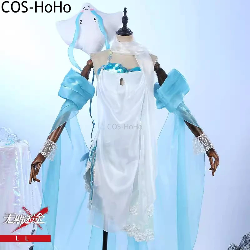 COS-HoHo Path To Nowhere L.L. Game Suit Elegant Dress Uniform Cosplay Costume Halloween Party Role Play Outfit Women XS-XXL