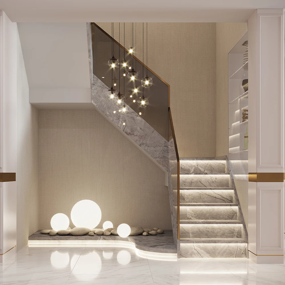 Imagem -06 - Led Stair Light Strip com Sensor de Movimento Fácil Instalação Iluminação de Escada 1028 Passos