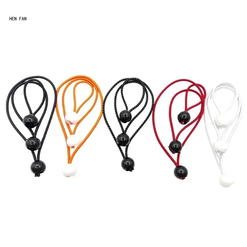 

30Pcs Heavy Duty Tie Down Cord Outdoor Tarps Strap Bungees Cords with Sphere Canopies Elastic Tie Down Strap Easy to Use M89D