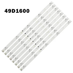 LED Backlight strip For Hitachi 49D1600 8*5 49E301 49U3600C 49U2200 49L510U18 49HR332M05A0 V3 V4 4C-LB490T-HR4 YH1 YH7 YHJ YH6