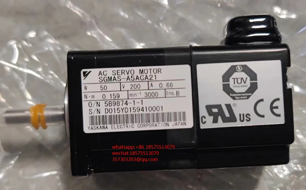 

FOR Yaskawa SGMAS-A5ACA21 Servo Motor New 1 PIECE