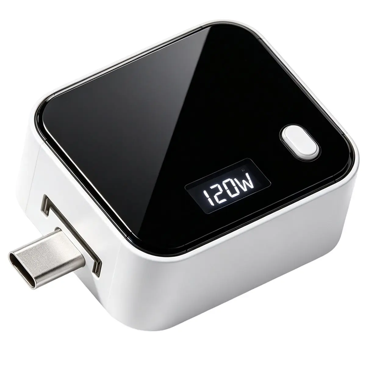 140W Auto Disconnect Full Charge Splitter Type-C Charging Separator Digital Display PD Fast Charging Adapter