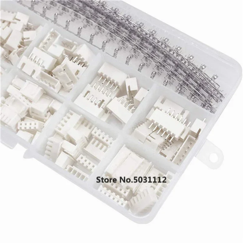 460 Uds XH 2,54mm PH2.0 JST Kit de conector 2,54mm Terminal macho hembra/carcasa/2P/3P/4P/5P/6P Pin conector adaptador enchufe
