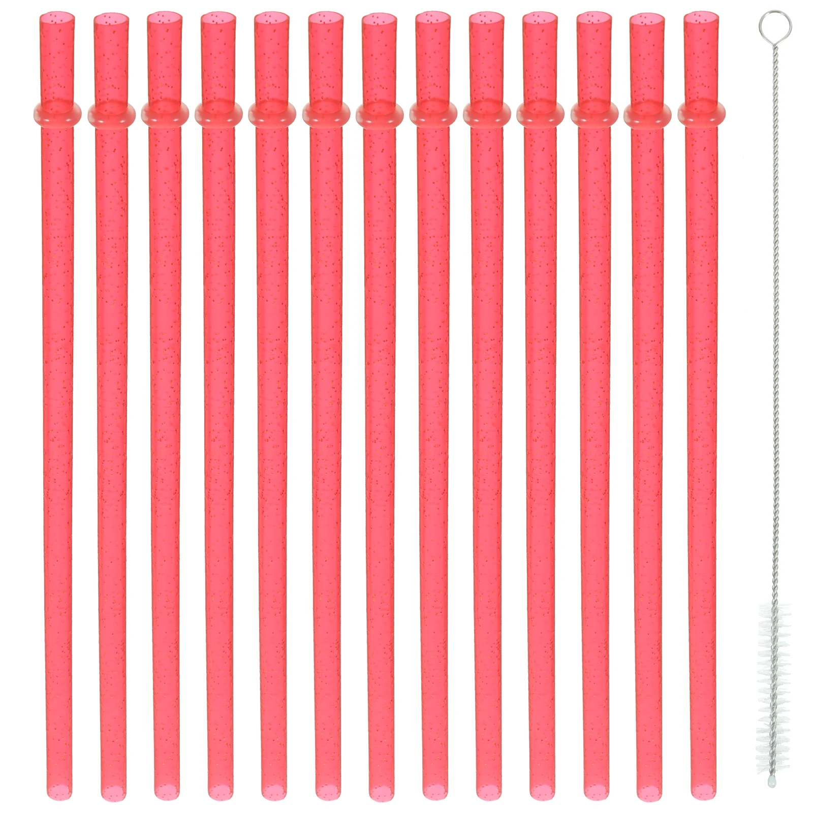 

25Pcs Reusable Colored Straws Durable Party Supplies Long Drinking Straws for Juice Water Milk Tea Shops Themed Parties Home
