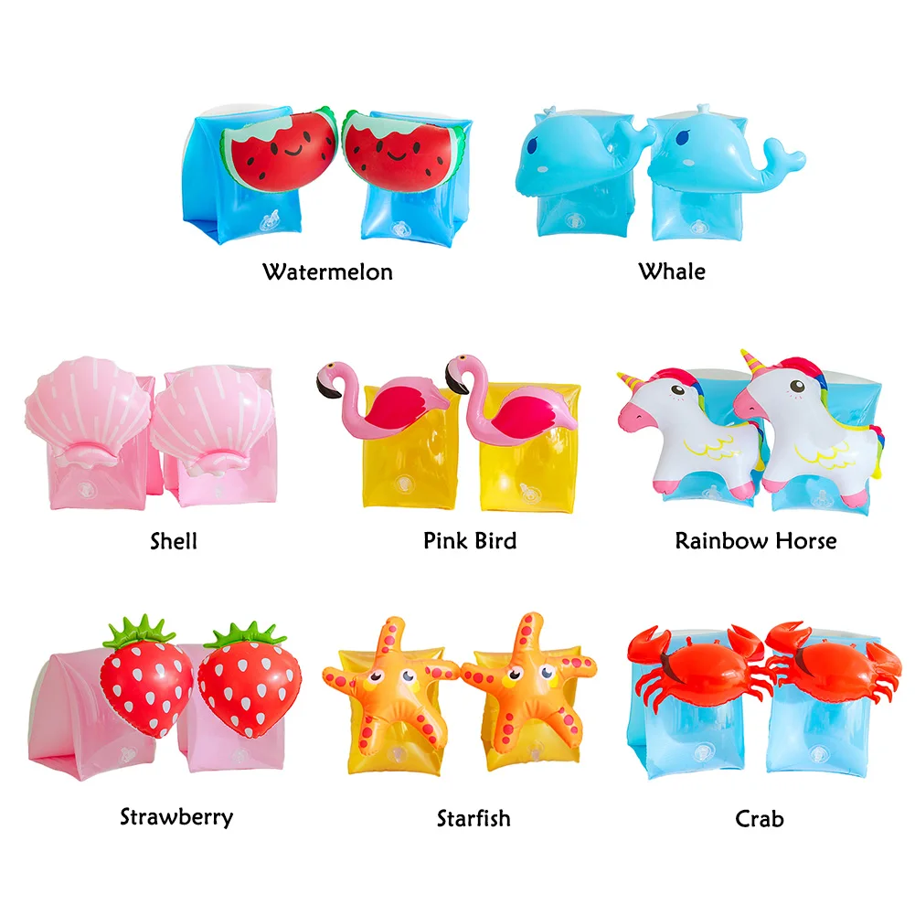 

Надувные кольца плавучести из ПВХ, безопасные детские повязки на руку для плавательных трубок, прочные, износостойкие, надувные для водных видов спорта