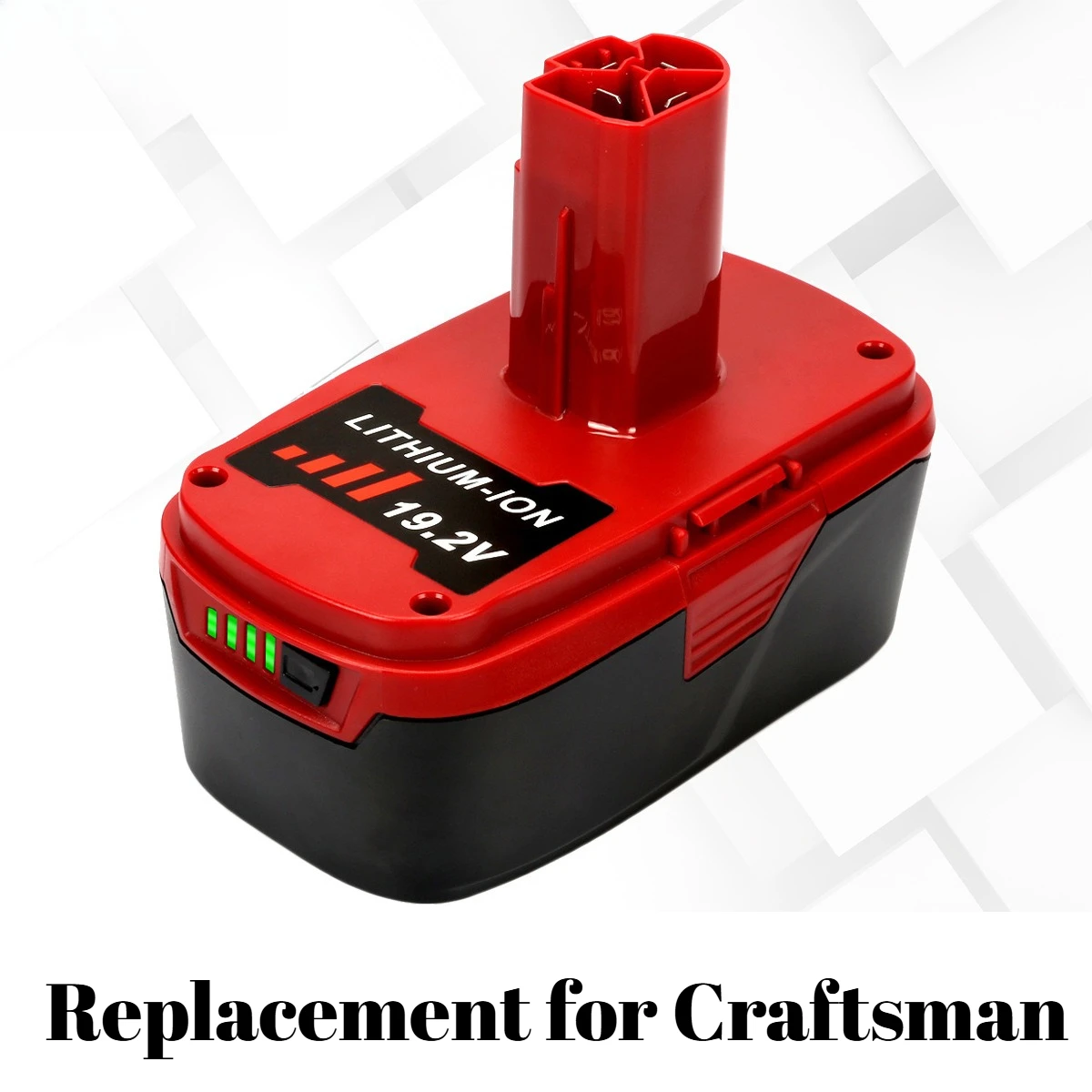 

Replacement for Craftsman 19.2V 4.0Ah Battery Compatible with C3 Power Tool Batteries 19125 19277 19302 Li-ion Battery Pack