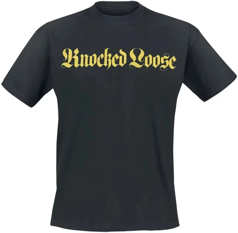 Judas Priest Distressed Trident Logo Print T Shirt Men and women pure Cotton Casual Neutral Tee, Heavy Metal Streetwear