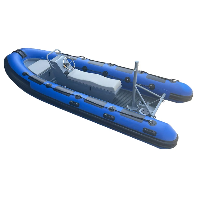 High Speed 16ft RIB 480 Welded PVC/Hypalon/Orca Aluminum RIB Inflatable Without Back Storge