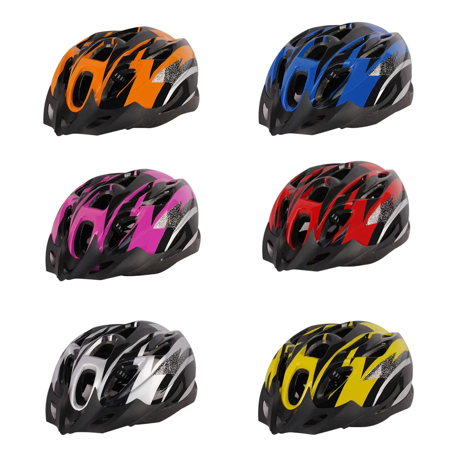 Bike Helmet Shockproof Ventilation with Visor Adjustable Road Bike Helmet for Women Men Adults Roller Skate Outdoor Riding