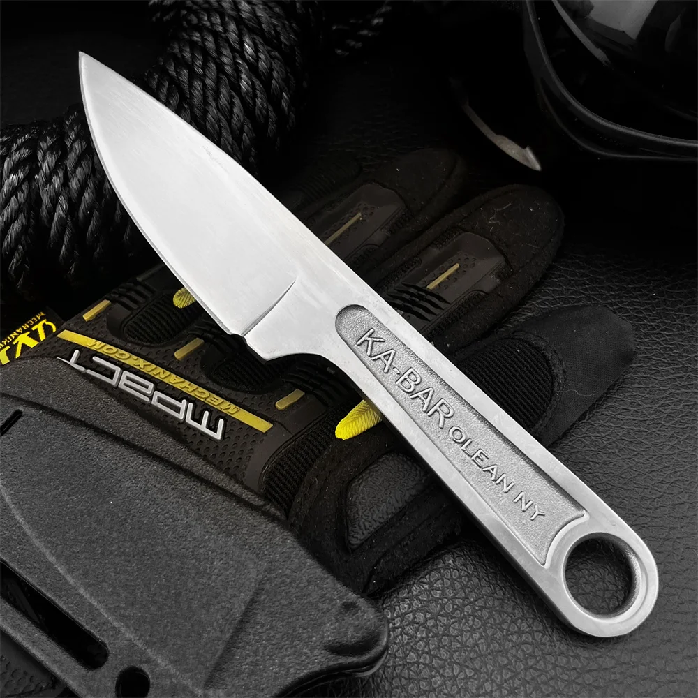 

Новейшие ножи KB 1119 Full Tang, универсальный нож с фиксированным лезвием, инструмент для выживания на открытом воздухе с K-футляром, EDC, походные походные ножи