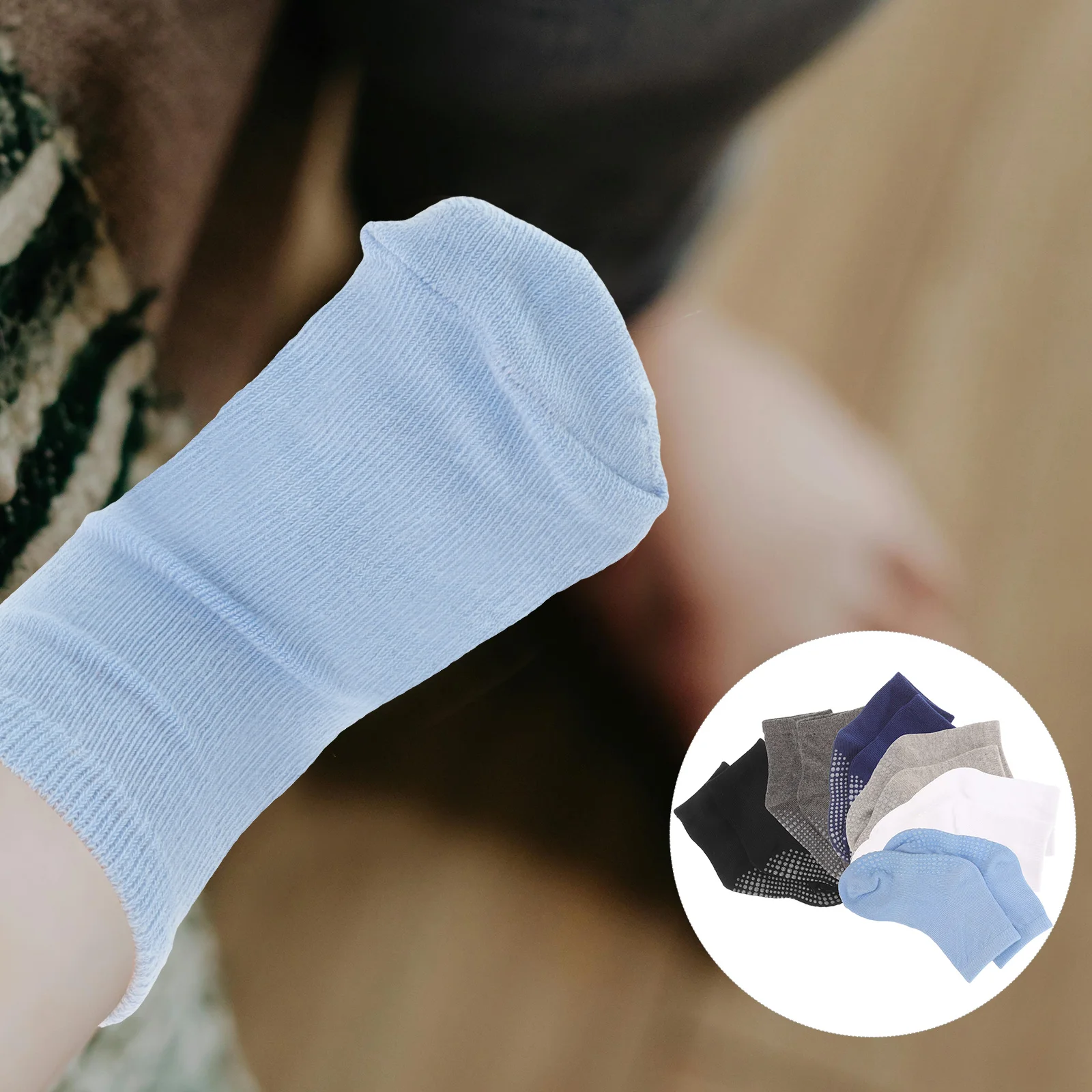 

6Pairs Children Socks Toddler Cotton Socks for Baby Boys and Girls Soft Breathable Cute Design Newborn Kids Footwear