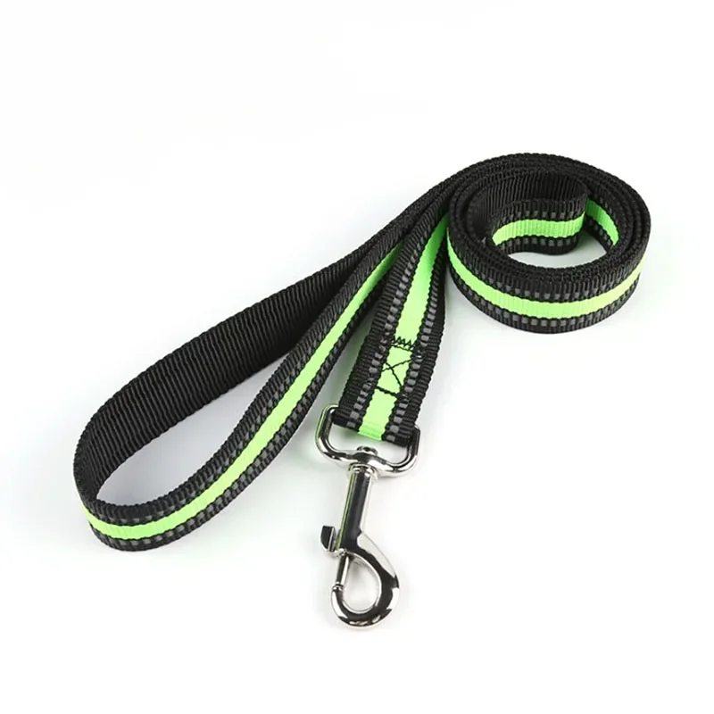 Laisse en nylon durable pour animaux de compagnie, sangle de collier SFP, ULde ceinture, 1.2m, marche et entraînement, chiens et chats