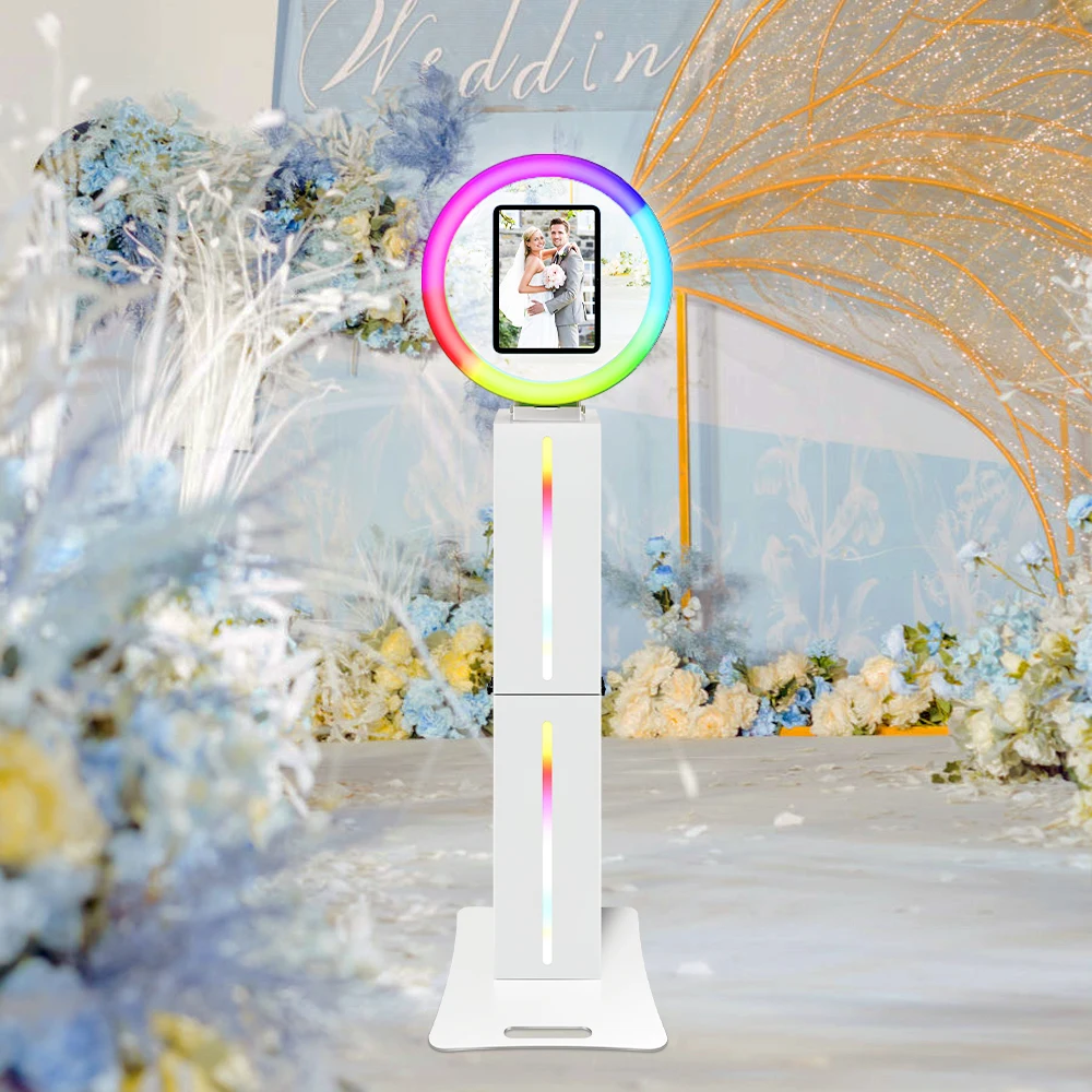 Photo Booth Machines For iPad 9.7'' 10.2'' 10.5'' 11'' 12.9'' 13'' Surface Pro 12.3'' Selfie Photobooth Wedding New Year Party