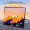 ラップトップ用ポータブルモニター,15.6インチ,1080p,60hz,ipsディスプレイ,液晶,fhd,外部,電話用,素敵なギフト 5