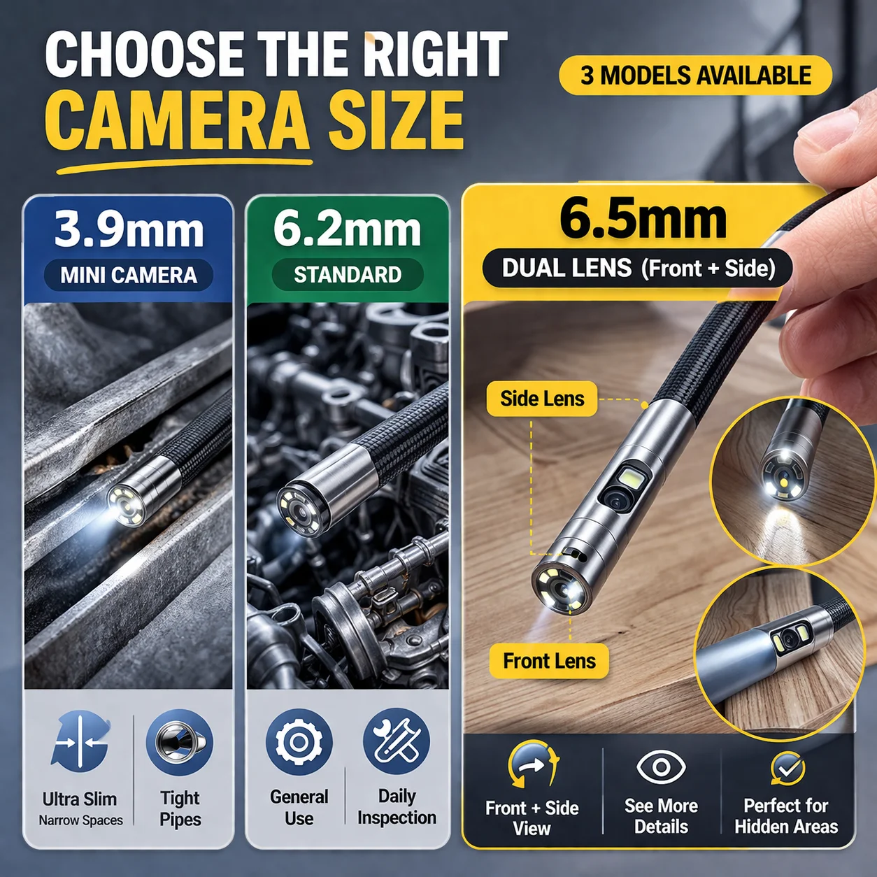 7 inç Ekran 6,5/6,2/3,9MM Tek/ - Webcam Hd 1080P incelemesi ve fiyatı