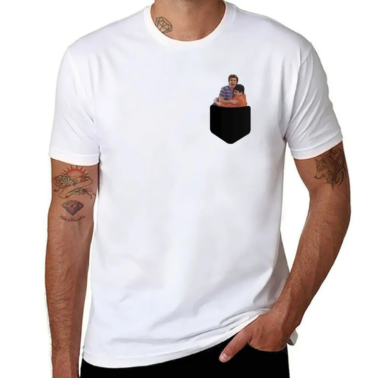 

Drake and Josh Pocket Baseball Tee T-Shirt man t shirt cotton man t shirt luxury T-Shirt