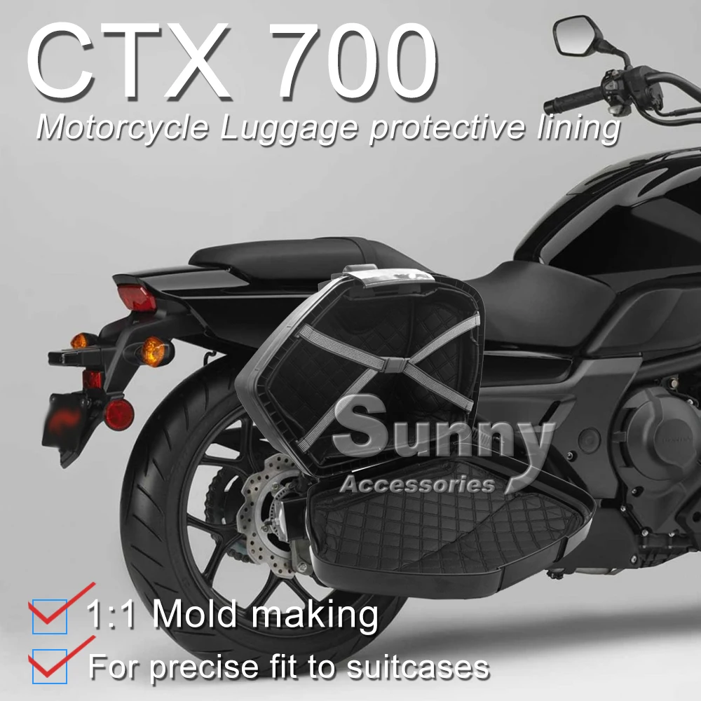 Forro Protector para Maletas Laterales de Motocicleta para Honda CTX 700, CTX700, CB1300, Nc750x