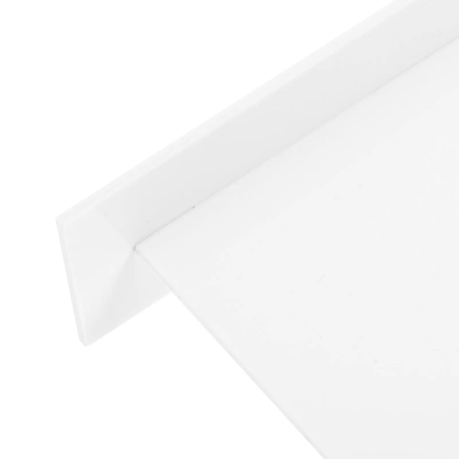 Clear Acrylic Wedding Table Cards Minimalist Blank Place Cards for Reception Seating Chart Party Table Number Holders - view 3
