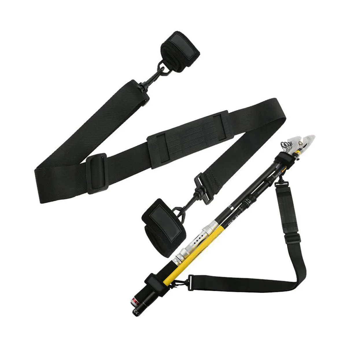 

Ремень для удочки, портативный ремень для переноски удочки, противоплечевой ремень, ремень для удочки, аксессуары для удочки-ABWY