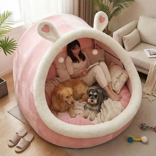 

Human Dog Bed Sofa Giant Cat Tent Cute Lazy Living Room Sleeping Cartoon
