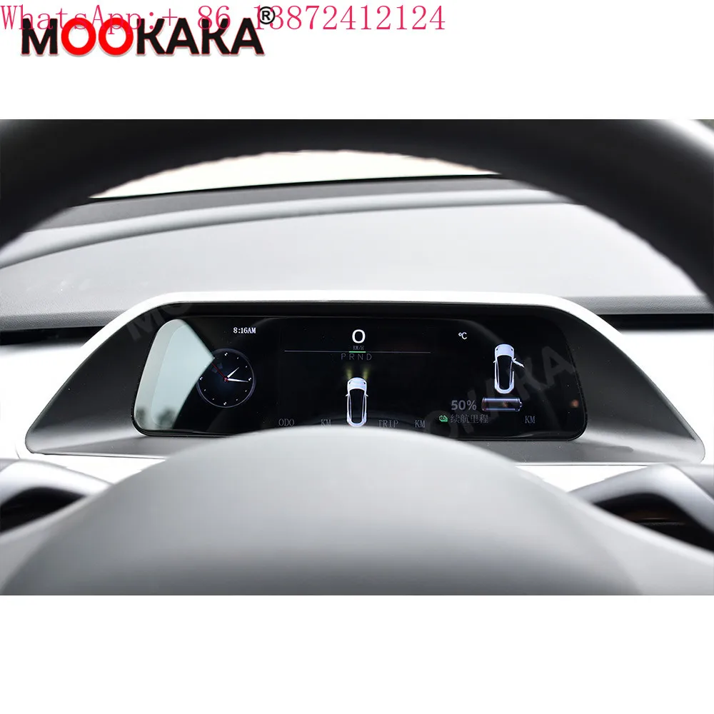 

forMOOKAKA Modern Design for Tesla Instrument Cluster 6.2 Accessories 0TA Upgrade Supports Display Car with 2-Year Warranty