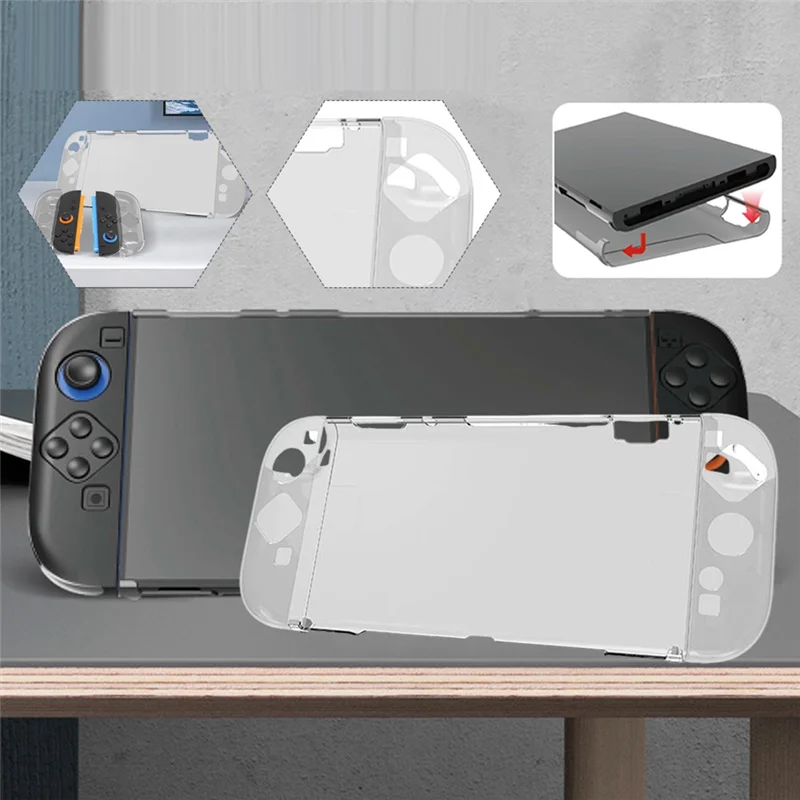 FFYY-для Switch 2, съемный защитный чехол с защитной пленкой для экрана и колпачками для большого пальца, чехол для контроллера для Nintendo Switch 2