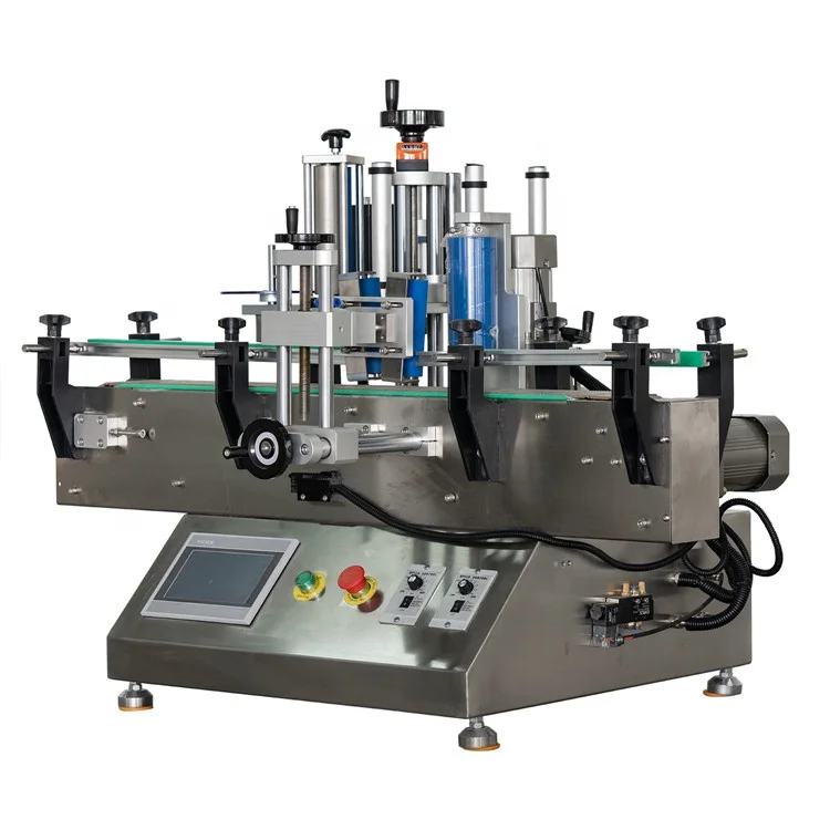 Round Bottle Positioning Labeling Machine Can Paste Full Label or Half Label