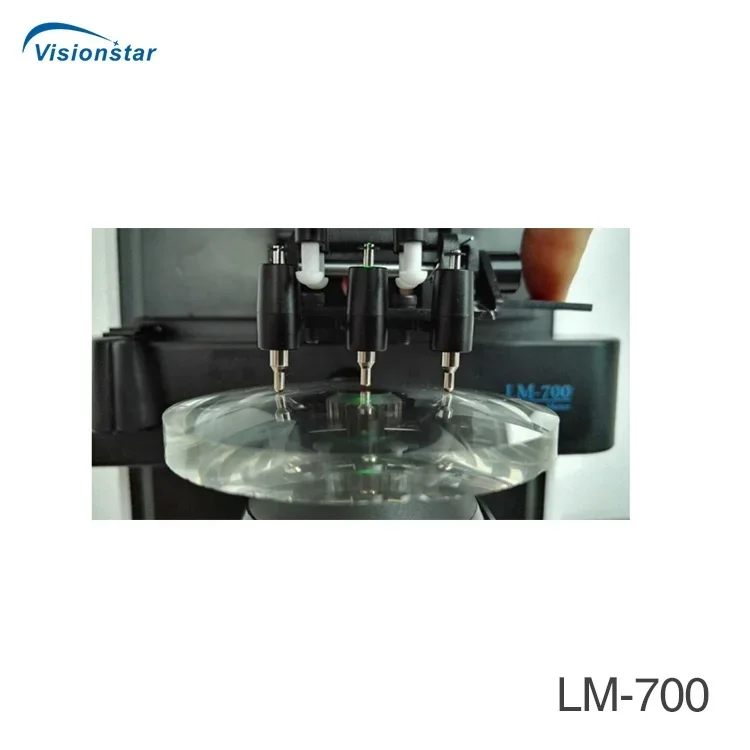 LM-700 7 بوصة LCD تعمل باللمس مقياس العدسة الرقمي التلقائي للمحلات البصرية