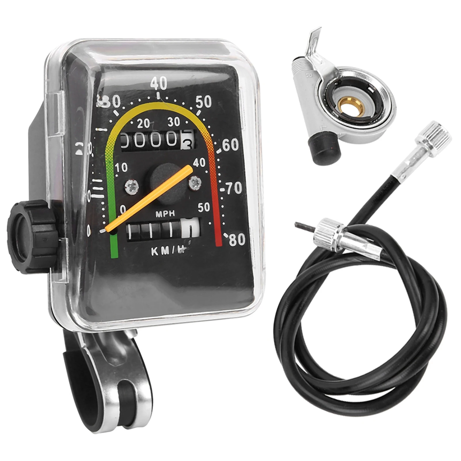 

Bike Mechanical Odometer Cycling Speedometer Computer Mountain Bike Table Waterproof Mechanical Odometer