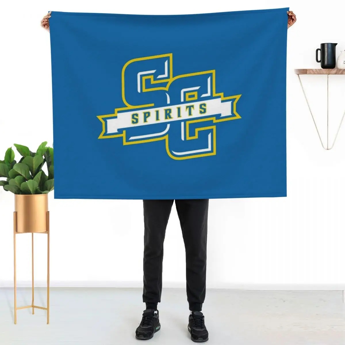 

Salem College Throw Blanket Warm Comfortable Blanket for Office Napping
