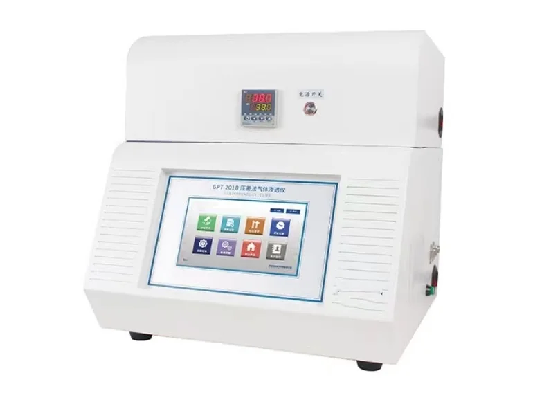 Microcomputer Servo Fabric Gas Permeability Tester Gas permeation analyzer