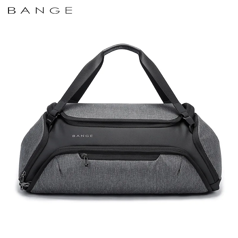 Bange-Bolsa de gimnasio de gran capacidad para mujer, Maleta impermeable de separación en seco y húmedo, paquete de Fitness para Yoga, bolsa de viaje multifuncional, bolsa de zapatos