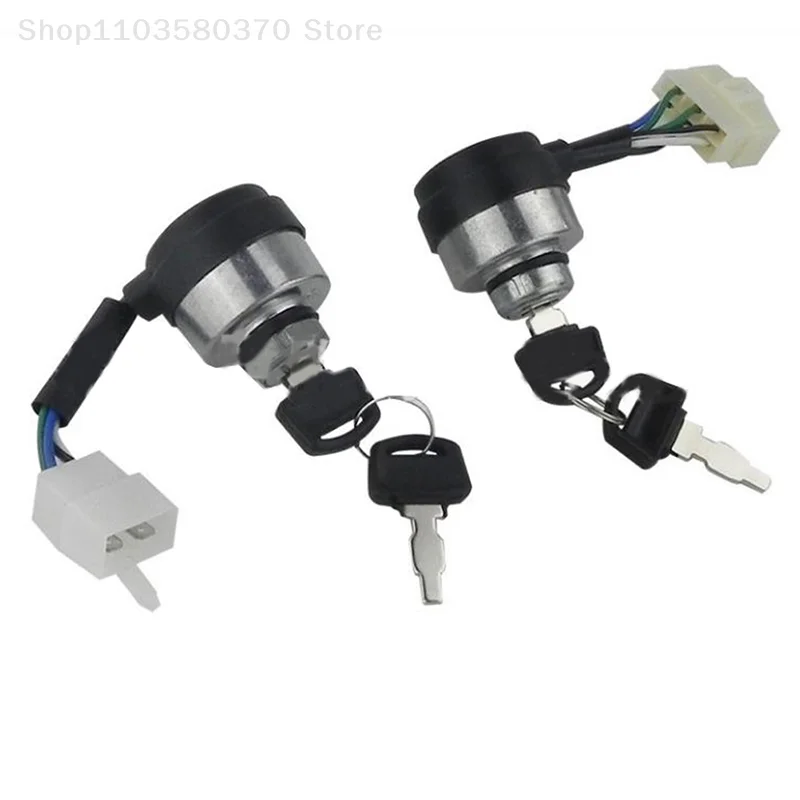 4/6 Wire Way Gasoline Generator Ignition Start Key Lock Combination Switch For 2-3KW 168F and 5-8kw 188F Generator Accessories