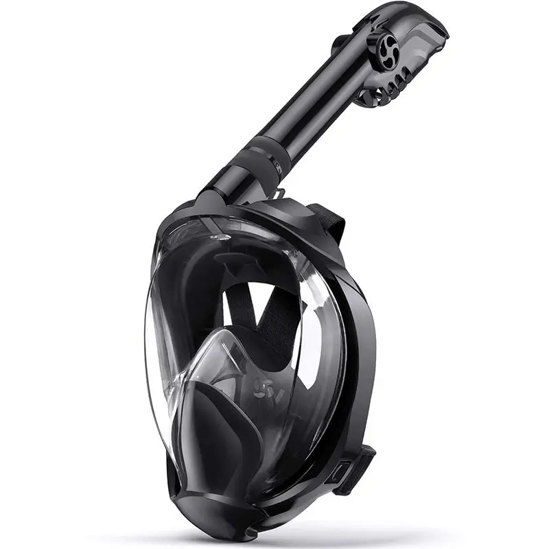 

Wholesale Snorkeling Supplies Adult 180 Panoramic Full Face Diving Snorkel Mask With Camera Scuba Mask