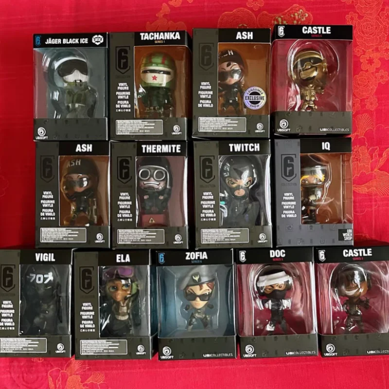 Новая версия Q 10 см R6 Rainbow Six Siege Фигурка Blitz Montagne Bandit Caveira Thermite Ash Фигурка Коллекционные игрушки Подарки