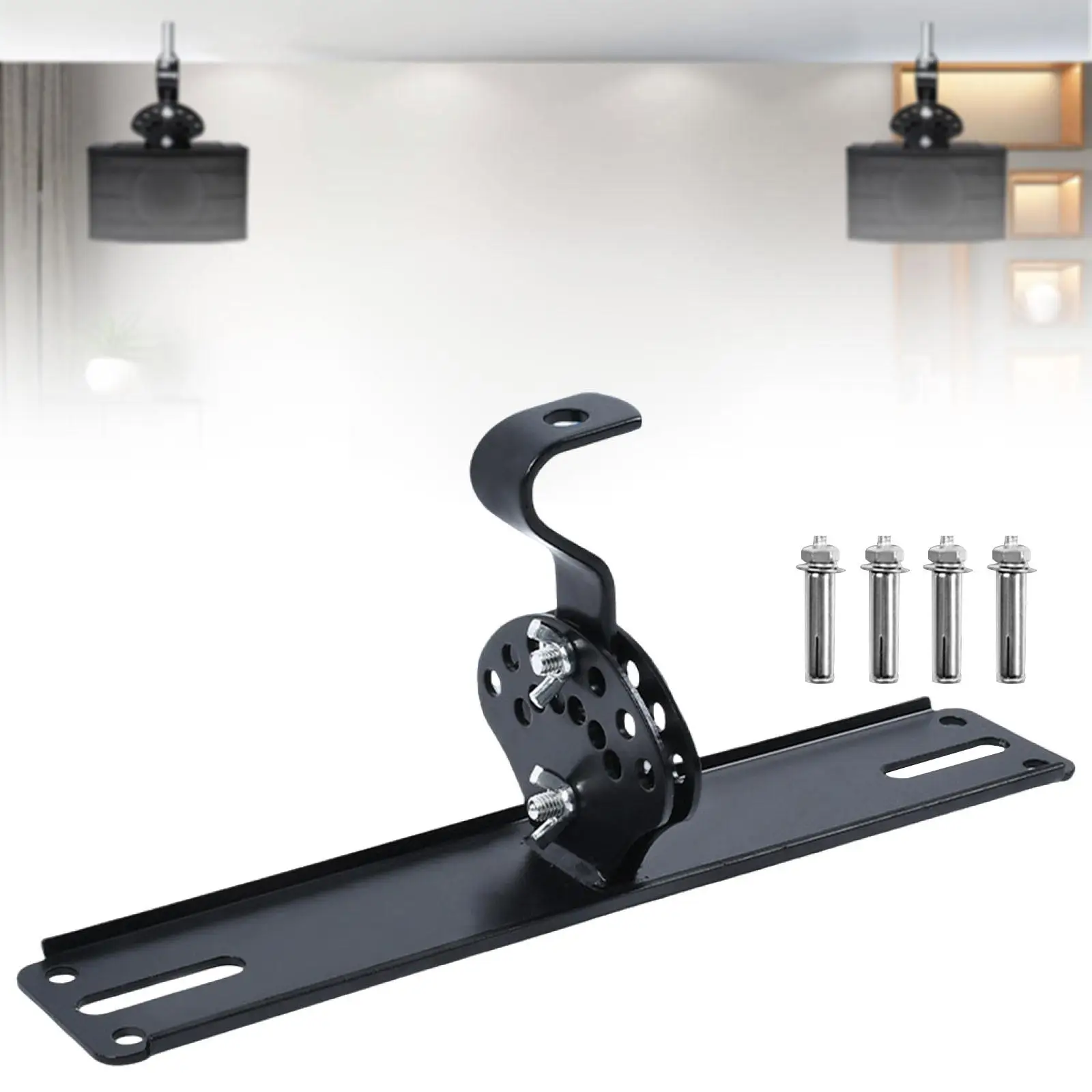 Ceiling Speaker Mount Extended Base Plate Speaker Holder for Concert Hall