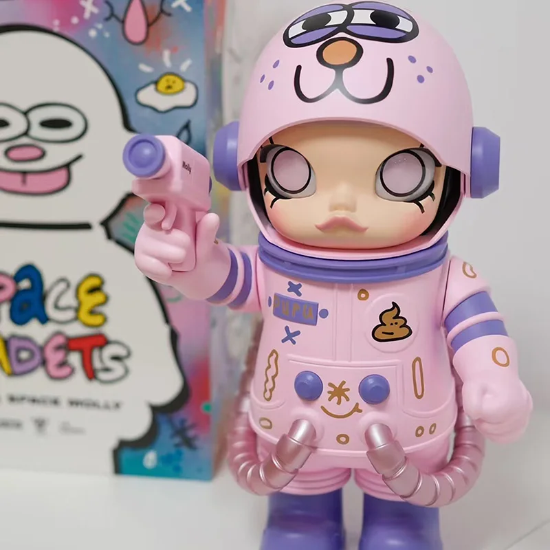 

POP MART MEGA SPACE MOLLY 400% JON BURGERMAN SPACE CADETS Series Blind Box Surprise Mystery Box Anime Action Figurines Home