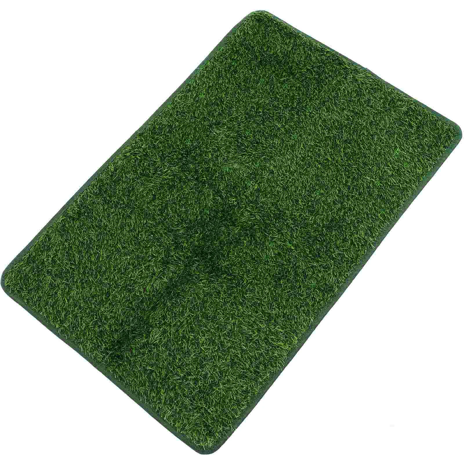 Pet Mat High-grade Material Pad Delicate Grass Accessories Lawn Water-absorbing Vivid Pee Playing Decorative