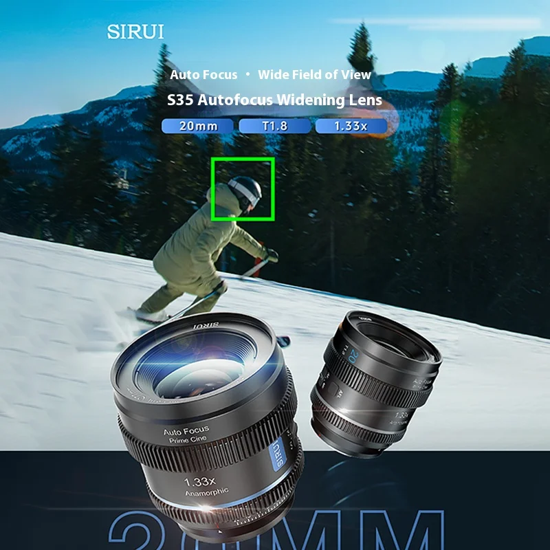 SIRUI 20 مللي متر T1.8 1.33x غير متبلور عدسات تركيز تلقائي لسوني E A7C2 FX3 FX30 نيكون Z6 Z7 Z8 Fujifilm X LUMIX L Mount GH5 GH6 GH7 #5