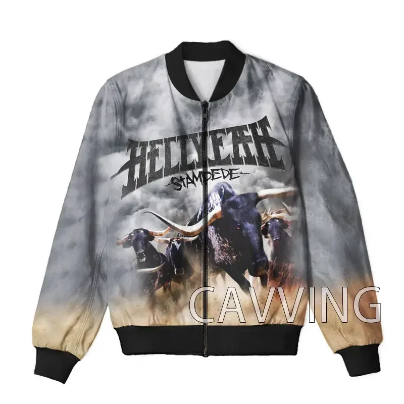 

Cavving 3d Printed Hellyeah Band Zipper Bomber Jackets Men Overcoat Mens Coat Zip Up Jackets for Women/men