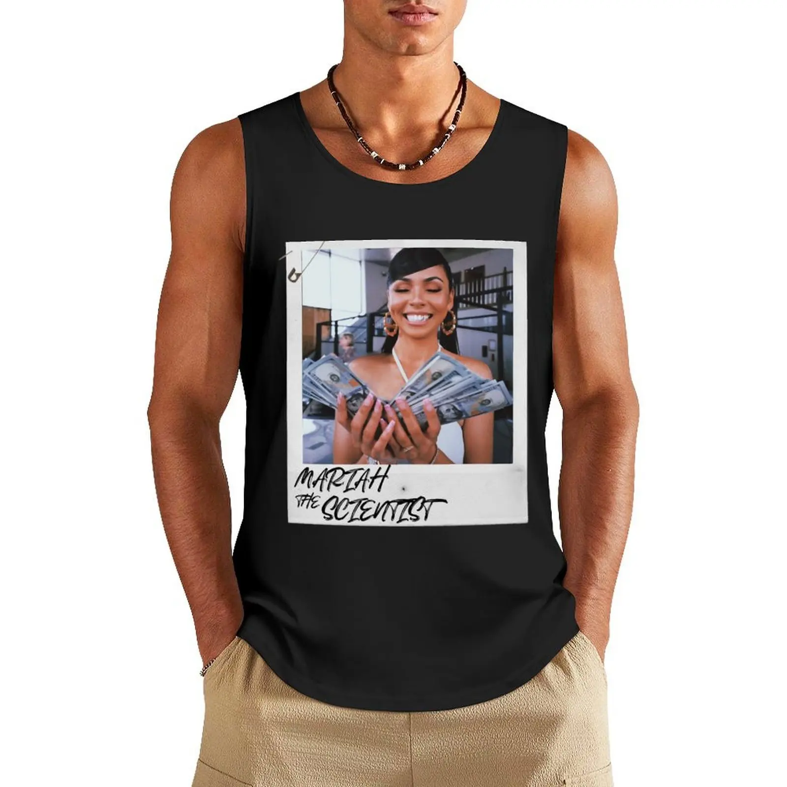 

Mariah the scientist Tank Top Men's t-shirt T-shirt sports Men's clothes sleeveless jackets