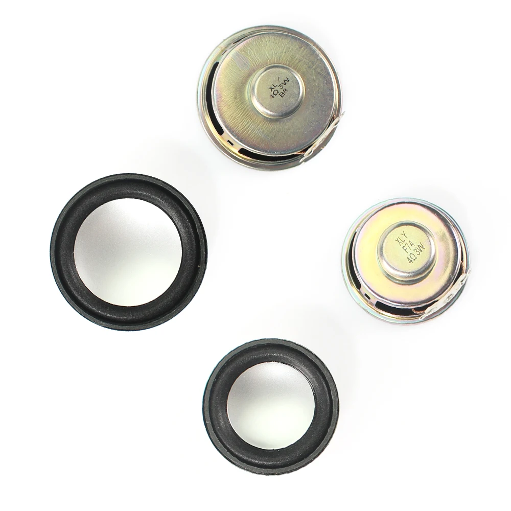 1-10pcs 3W 4R Mini Speaker Diameter 5CM/4CM Mini Amplifier Loudspeaker Trumpet 3 Watt 4 Ohm 40mm 50mm Speakers for Arduino Kit