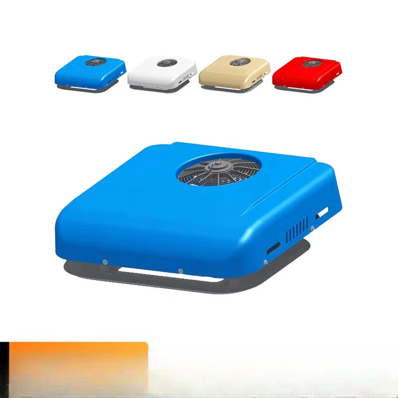 Rv 24v  Roof Top Air Conditioner Truck Truck DC Ceiling Roof Top Car Electric Parking Air Conditioner for Truck Sleeper Van