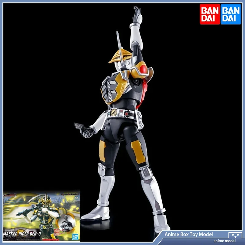 

Kamen Rider Bandai Figure RISE AX FORM PLAT FORM MASKED DEN-0 Assembly model Anime Figure Toy Gift Original Product