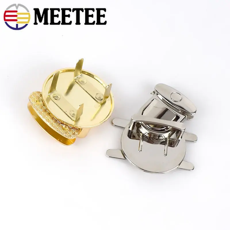 10pcs Bag Twist Lock Clasps Closure Handbag Decorative Locks Snap Women DIY Hardware Accessories H4-2 image 6