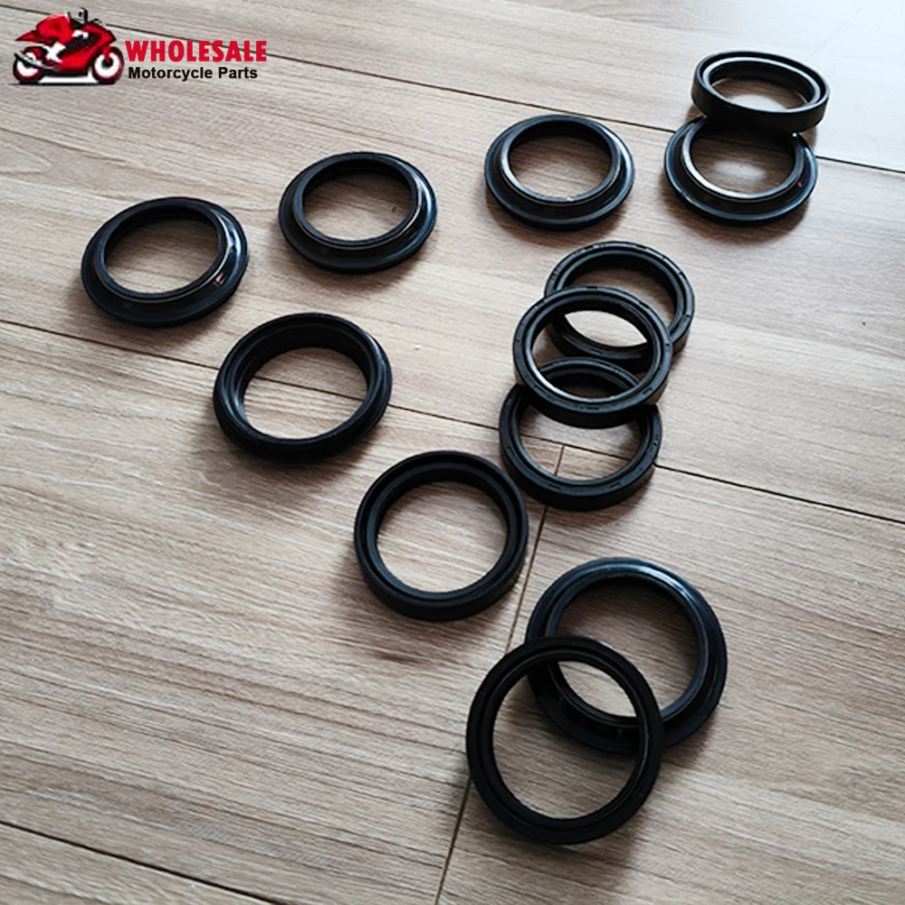 

2/4/8/16pc 46x58x11 Front Fork Oil Seal For YAMAHA WR250Z 2Stroke WR250F 4-Stroke WR250R Street legal WR250X Motard WR250 WR 250