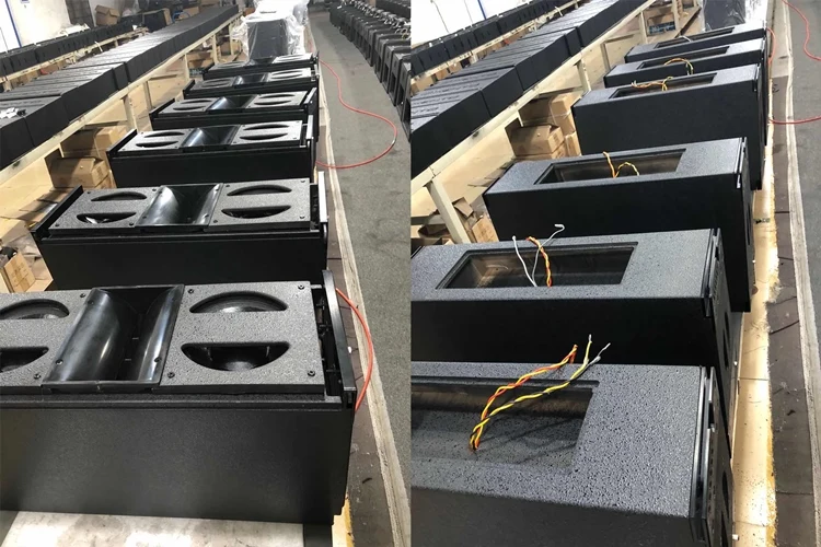 TA China Alto-falantes de áudio de alta qualidade Alto-falante duplo Pro Line Array de 10 polegadas