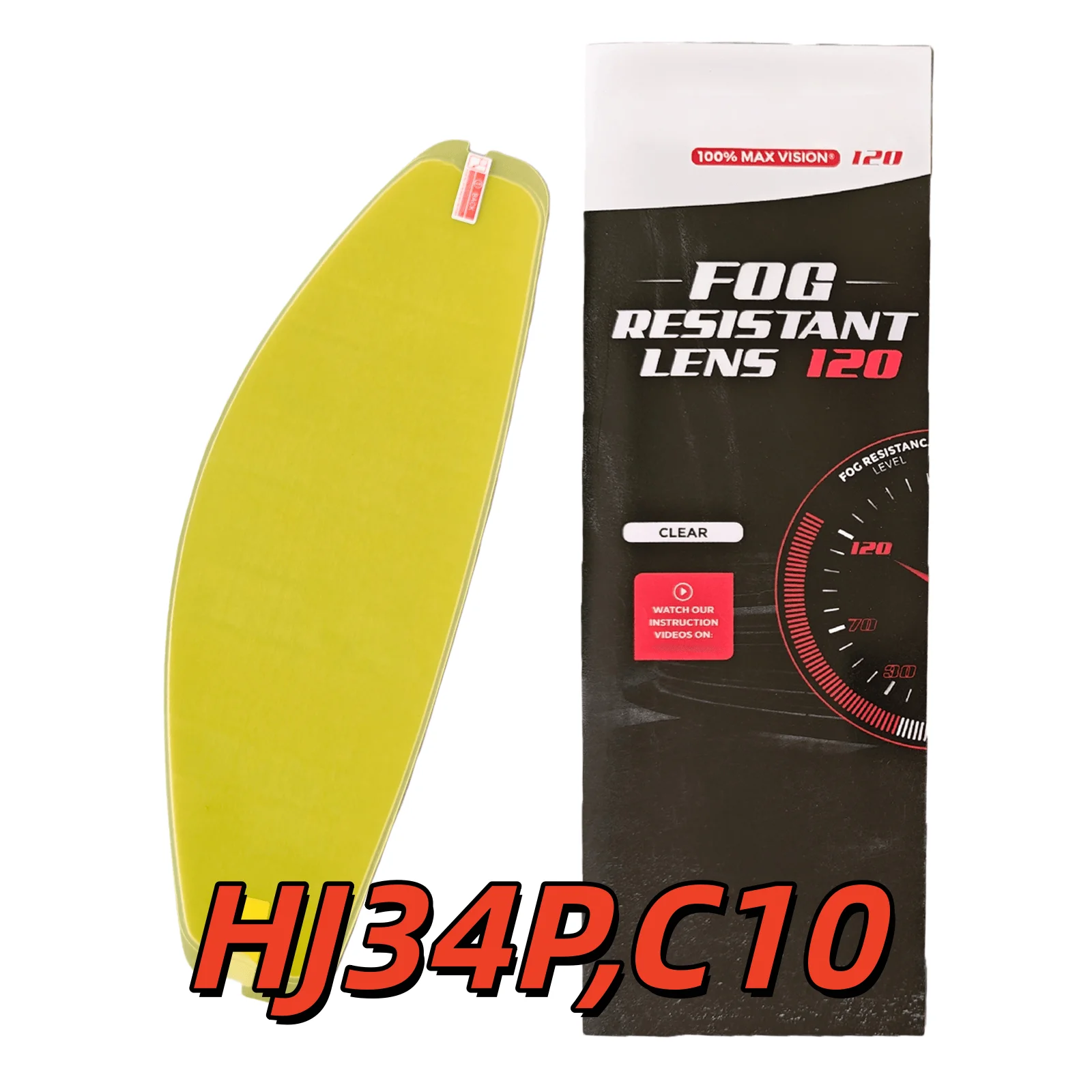 HJ34P Anti Fog Film for HJC C10 Motorcycle Helmet visor Anti Fog Insert