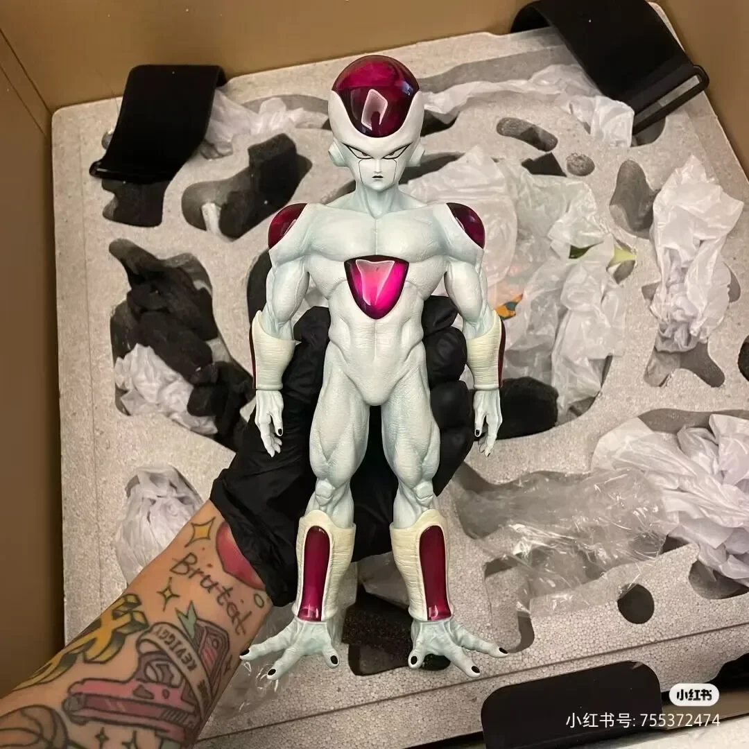 Dragon Ball Z 31cm Frieza Goku White Hole PVC Action Figure Freezer GK Model Collectible Statue Toy Christmas Gift